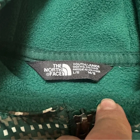 The North Face ‘95 Retro Denali Fair Isle Green Fleece Jacket